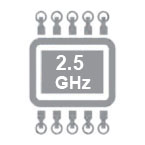     2.5 GHz