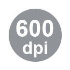 Разрешение печати 600 dpi
