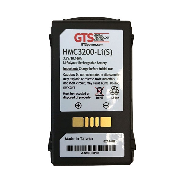 Аккумуляторная батарея GTS (Honeywell) стандартной ёмкости для Motorola MC32N0, MC3300 HMC3200-Li(S)