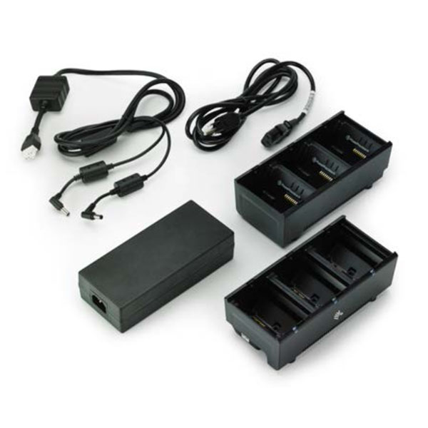Мультислотовое зарядное устройство аккумуляторов для Zebra ZQ500, ZQ600, QLN